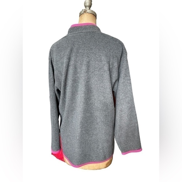 Vintage Disney Eeyore 1/4 Zip Fleece Sweater size L  gray - Picture 2 of 10